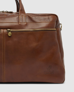 Magellan Earth - Leather Tech Weekender