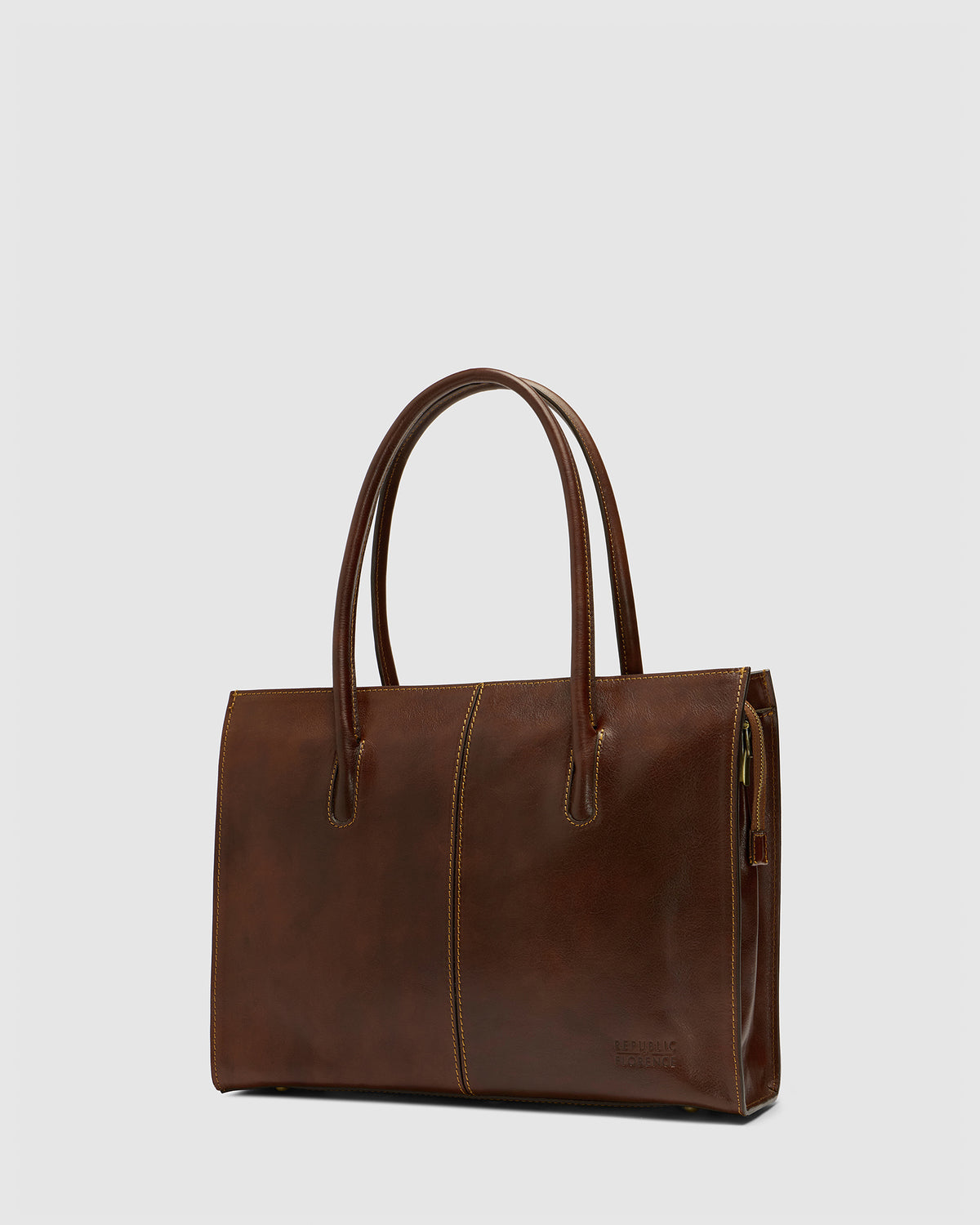 Florence Terra - Leather Work Tote