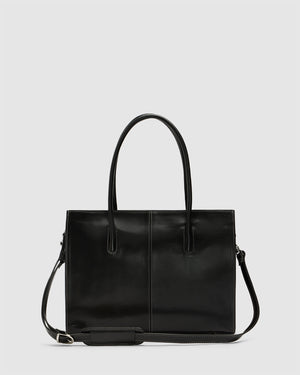 Florence Jet – Leather Work Tote