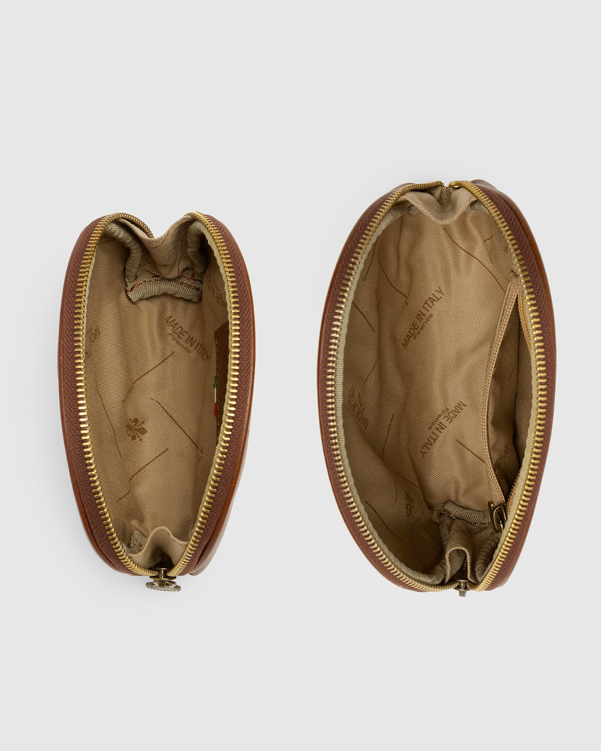 Duo Earth - Leather Pouch Set