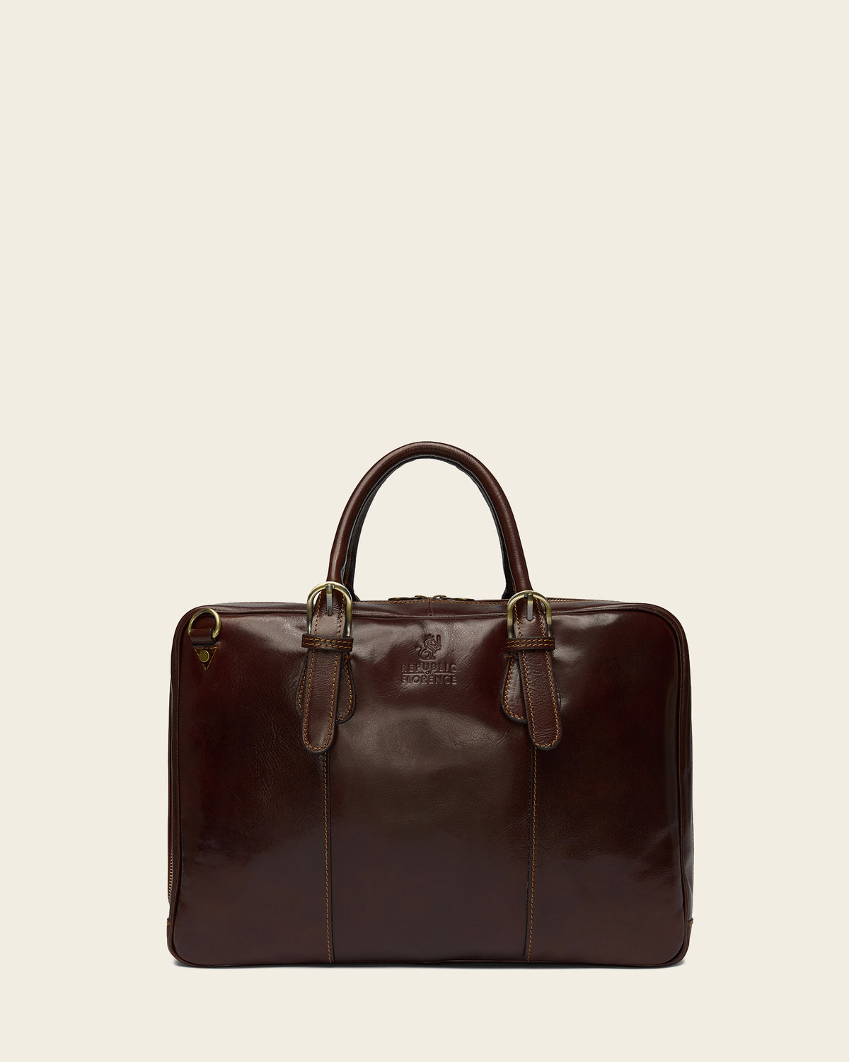 Madrid Terra - 16" Leather Briefcase