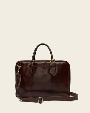 Madrid Terra - 16" Leather Briefcase