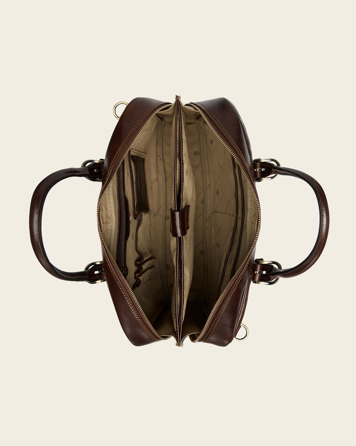 Madrid Terra - 16" Leather Briefcase