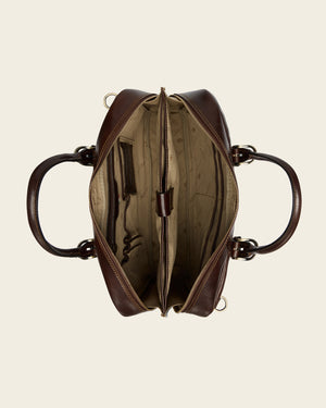 Madrid Terra - 16" Leather Briefcase
