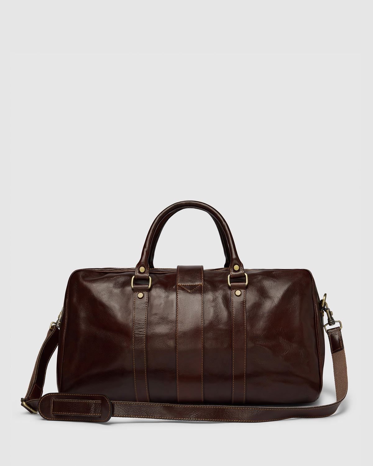 Amerigo Terra - Leather Weekender Bag