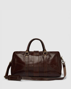 Amerigo Terra - Leather Weekender Bag