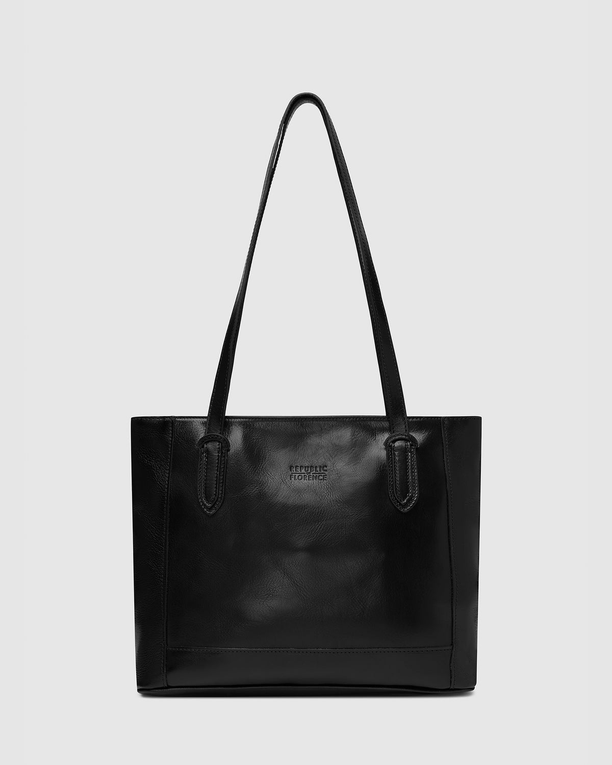 Amelia Jet - Leather Work Tote