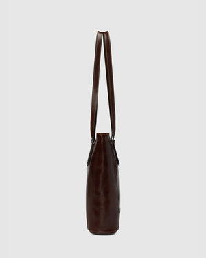 Amelia Terra - Leather Work Tote