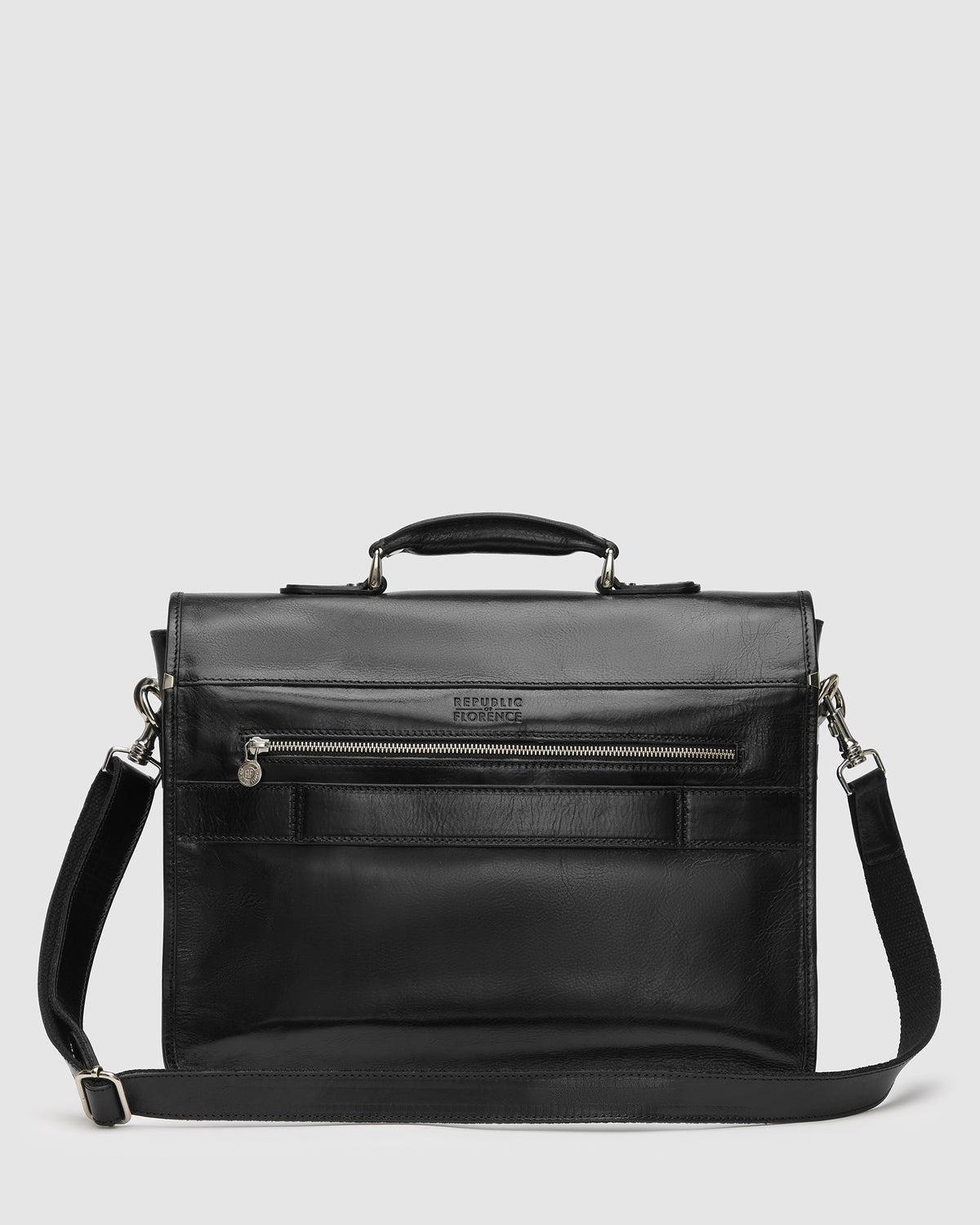 Milan Jet - Leather Work Briefcase