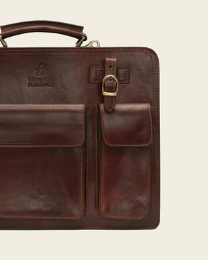 Munich Terra - 16" Double Compartment Briefcase