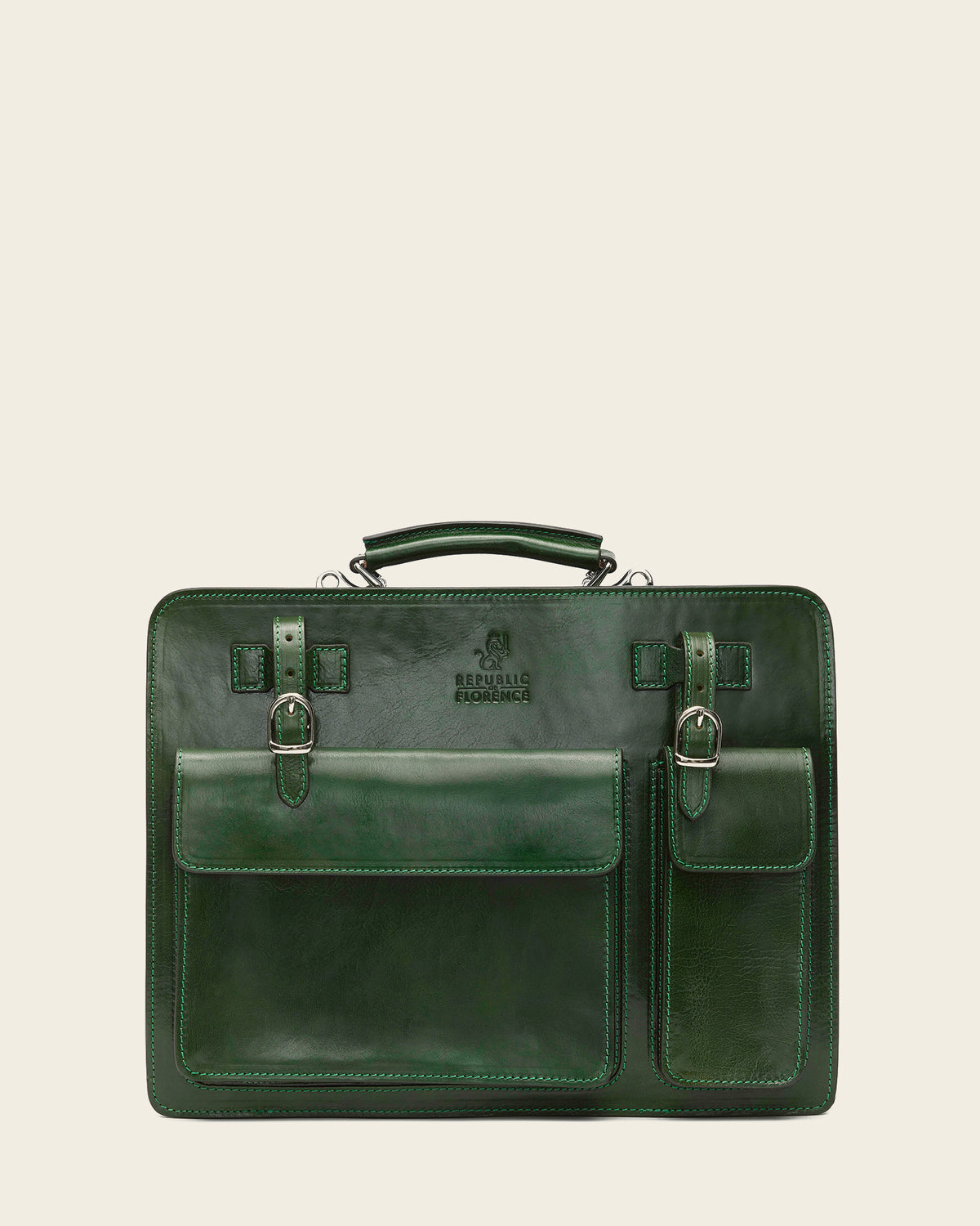 Munich Forest - 16" Double Compartment Briefcase