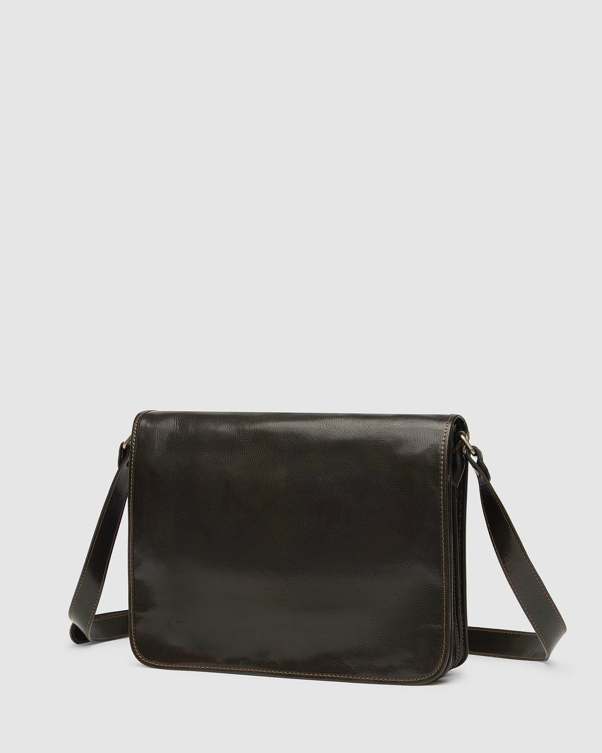 Nero Moro - 15" Leather Messenger Bag