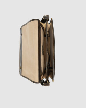 Nero Moro - 15" Leather Messenger Bag