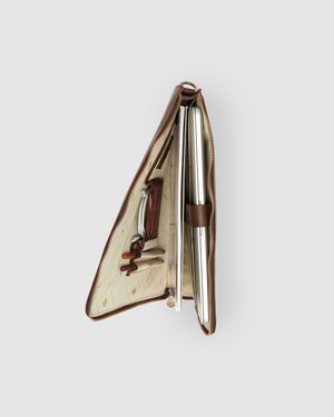 Charta Espresso - Leather Document Holder 13" Laptop