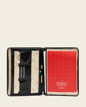 Folio Jet - Slim Zip Leather Compendium