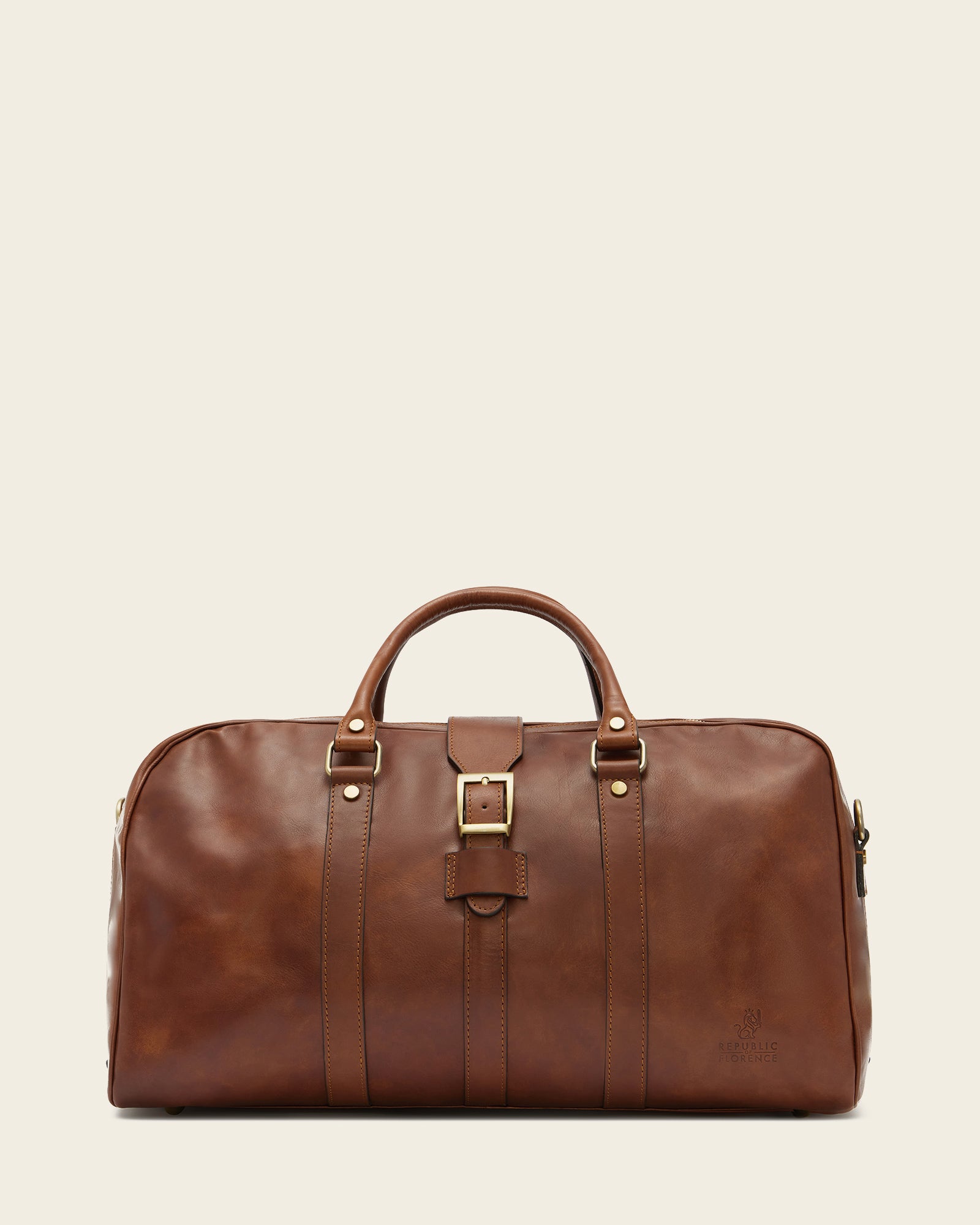 Amerigo Earth - Leather Weekender Bag