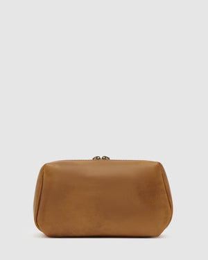 Otto Burned - Leather Toiletry Bag
