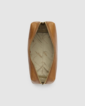 Otto Burned - Leather Toiletry Bag