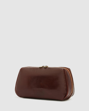 Otto Terra - Leather Toiletry Bag