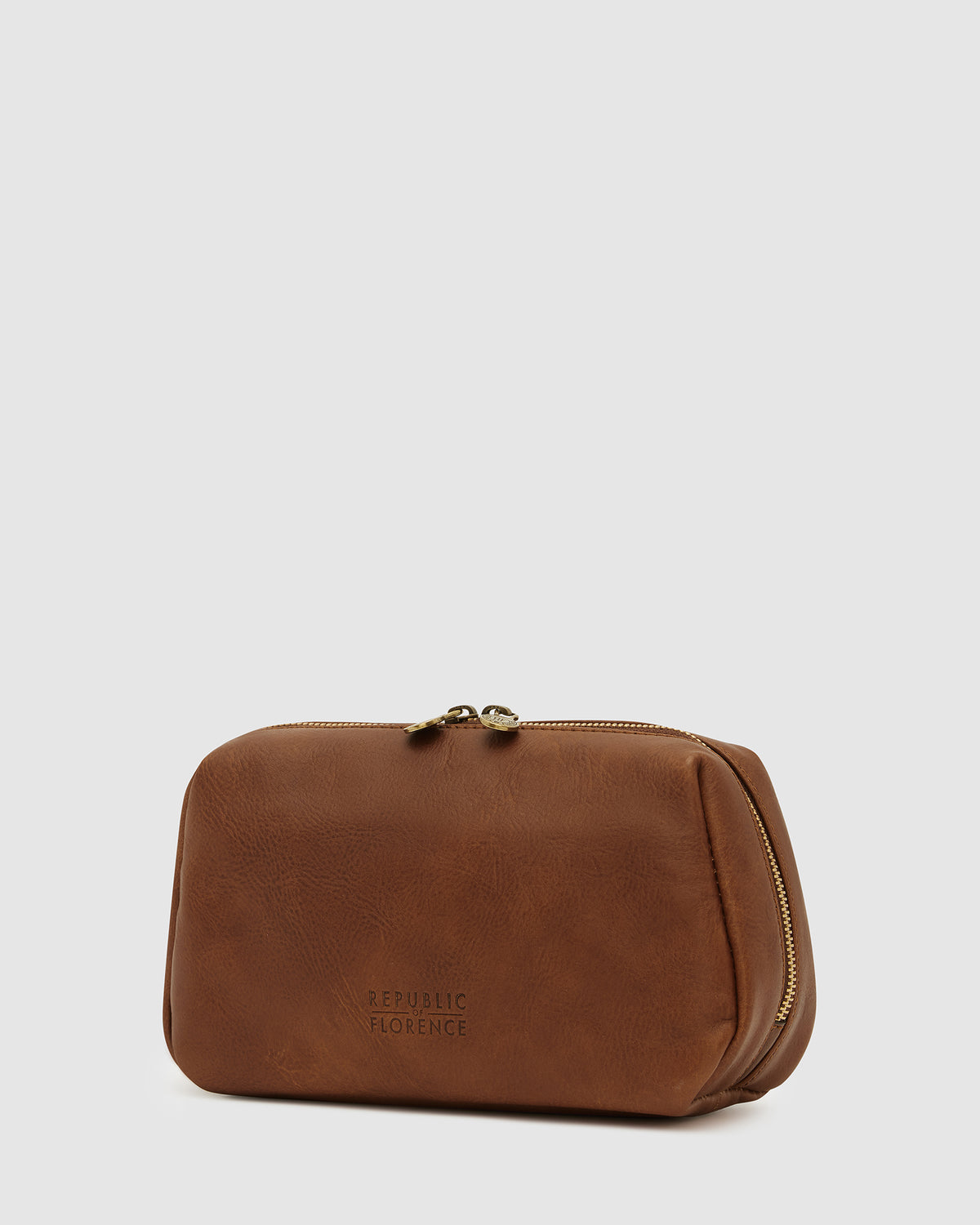 Otto Earth - Leather Toiletry Bag