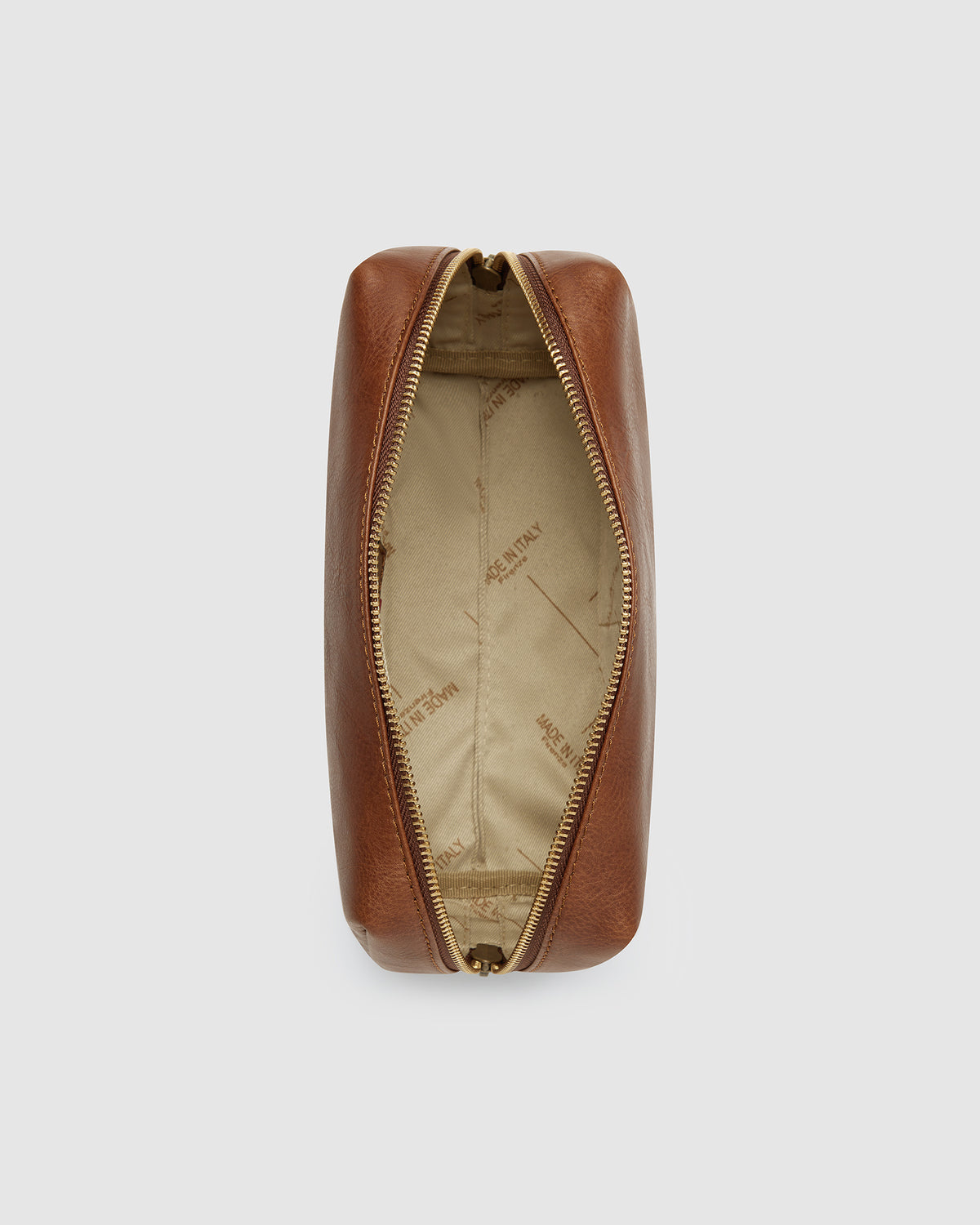 Otto Earth - Leather Toiletry Bag