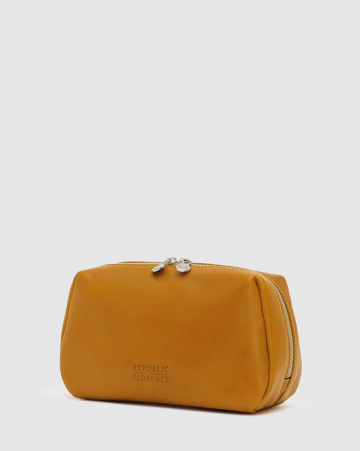 Otto Saffron - Leather Toiletry Bag