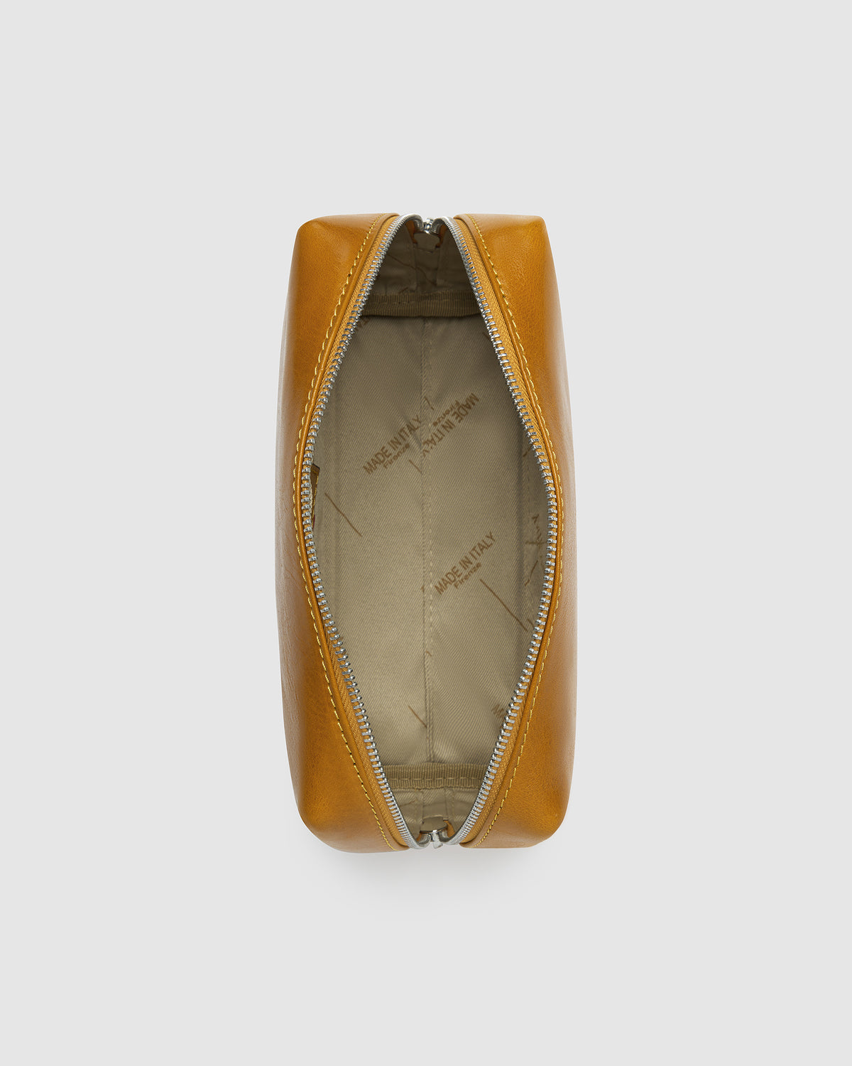 Otto Saffron - Leather Toiletry Bag