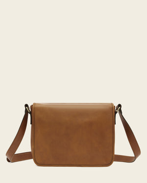 Aurelian Burned - 14" Leather Messenger
