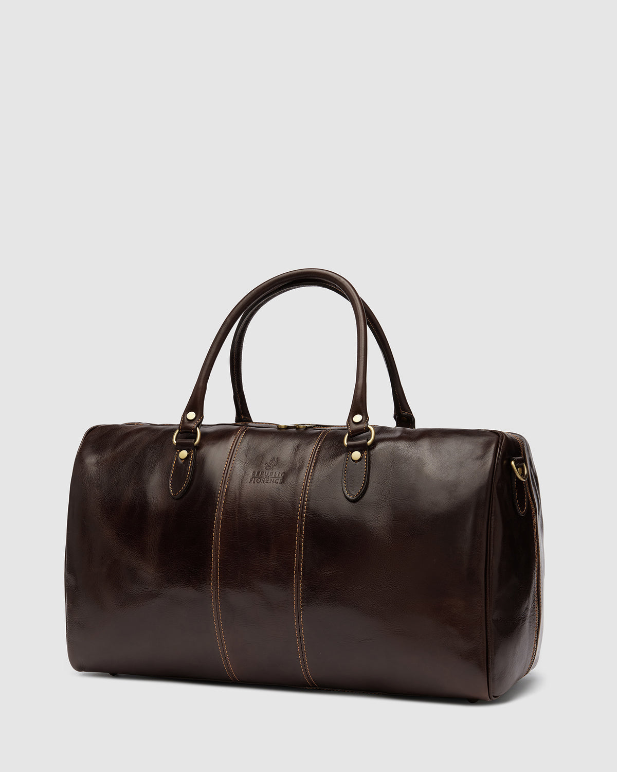 Albertis Moro - Leather Weekender Bag
