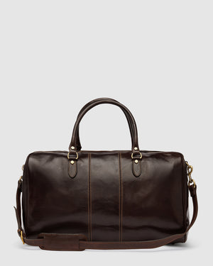 Albertis Moro - Leather Weekender Bag