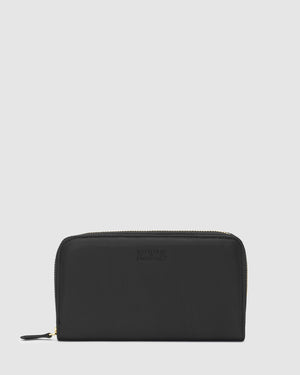 Mimi Black - Women Nappa Leather Wallet