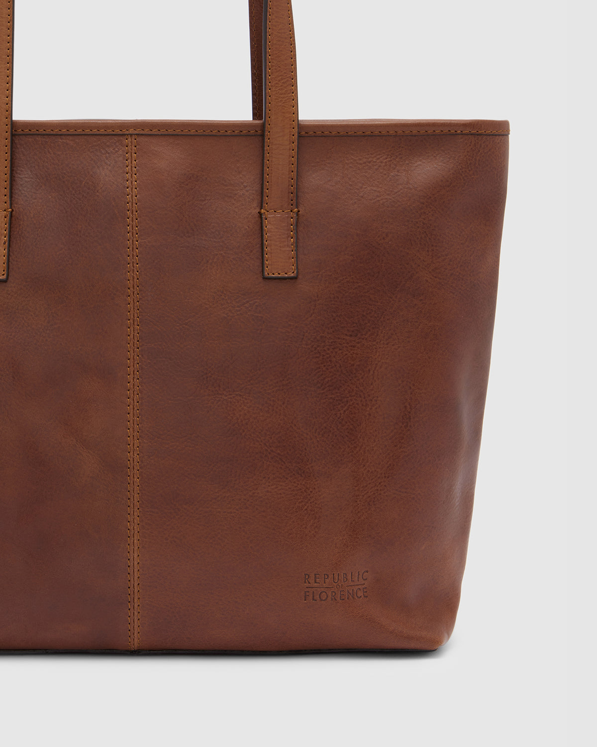 Beatrice Earth - Leather Work Tote