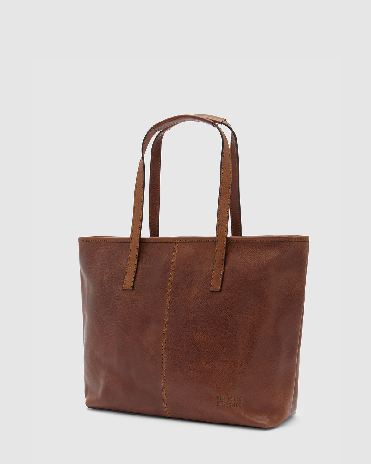 Beatrice Earth - Leather Work Tote