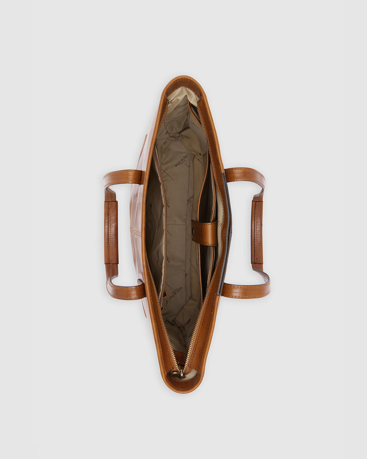 Beatrice Honey - Leather Work Tote