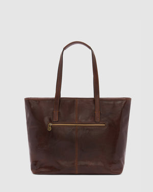 Beatrice Terra - Leather Work Tote