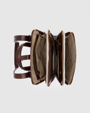 Emma Terra - 3-in-1 Convertible Leather Backpack