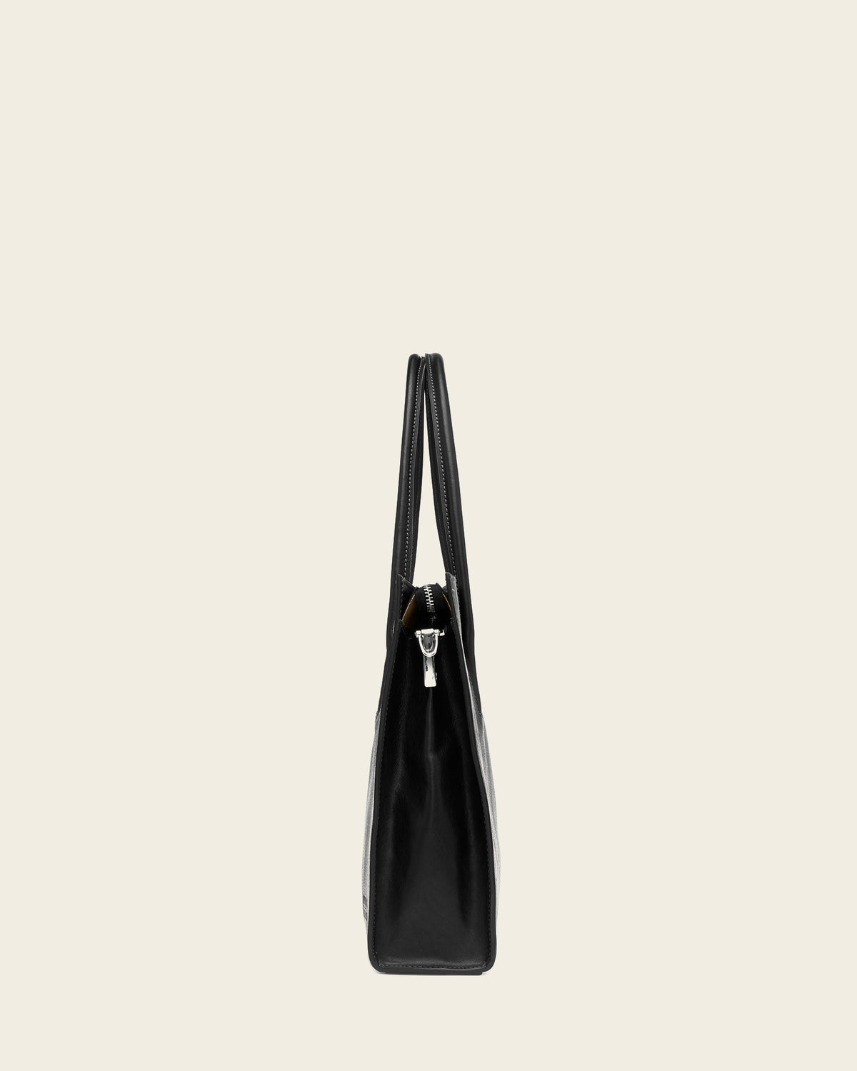 Donatella Matte Black Tote Bag