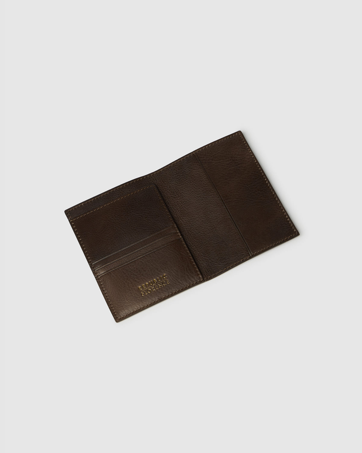 Passport Espresso - Leather Passport Cover