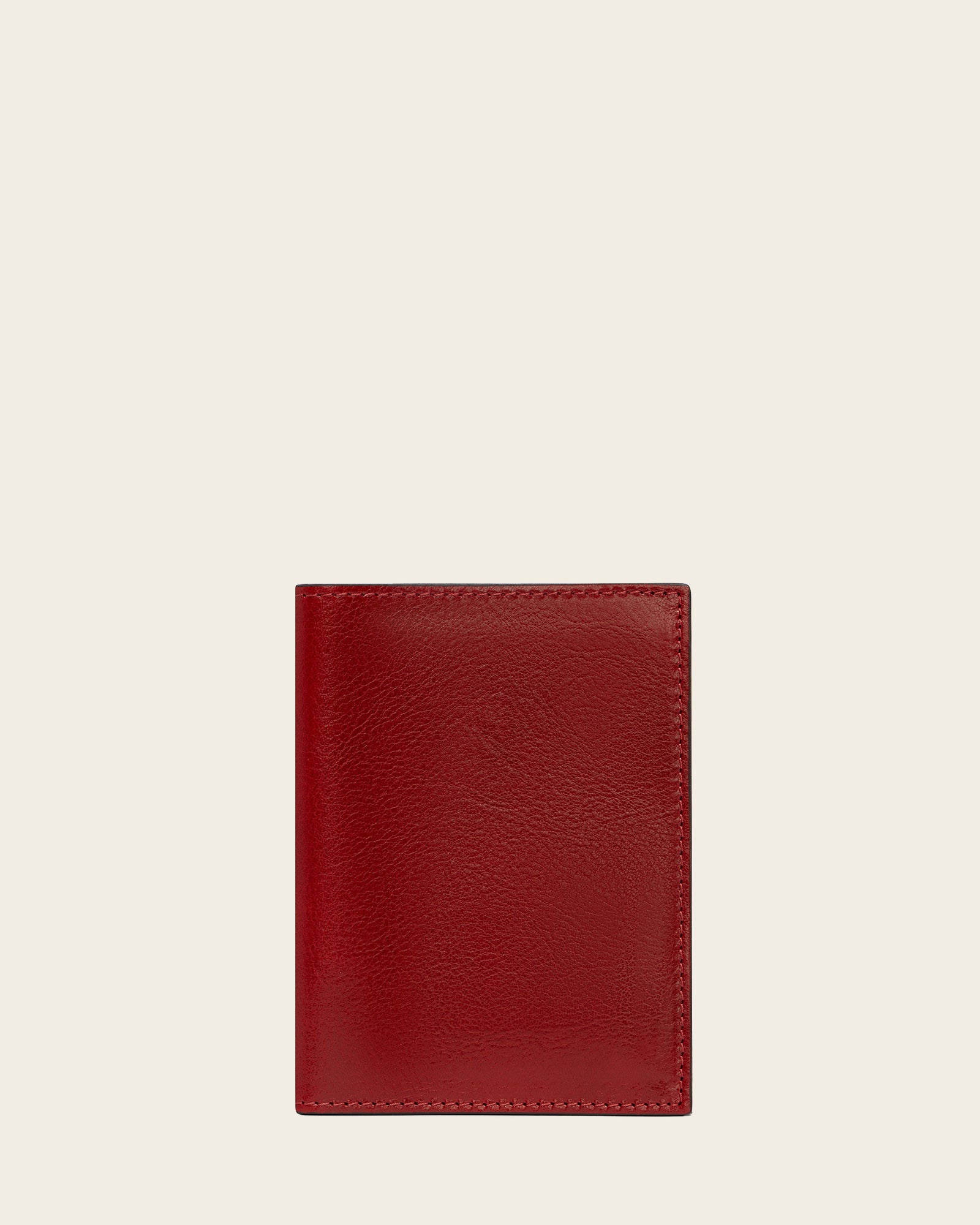 Passport Rosso - Leather Passport Cover