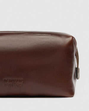 The Grand Dopp Kit Brown - toiletry bag - Republic of Florence