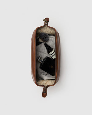 The Grand Dopp Kit Matt Brown - toilet bag - Republic of Florence