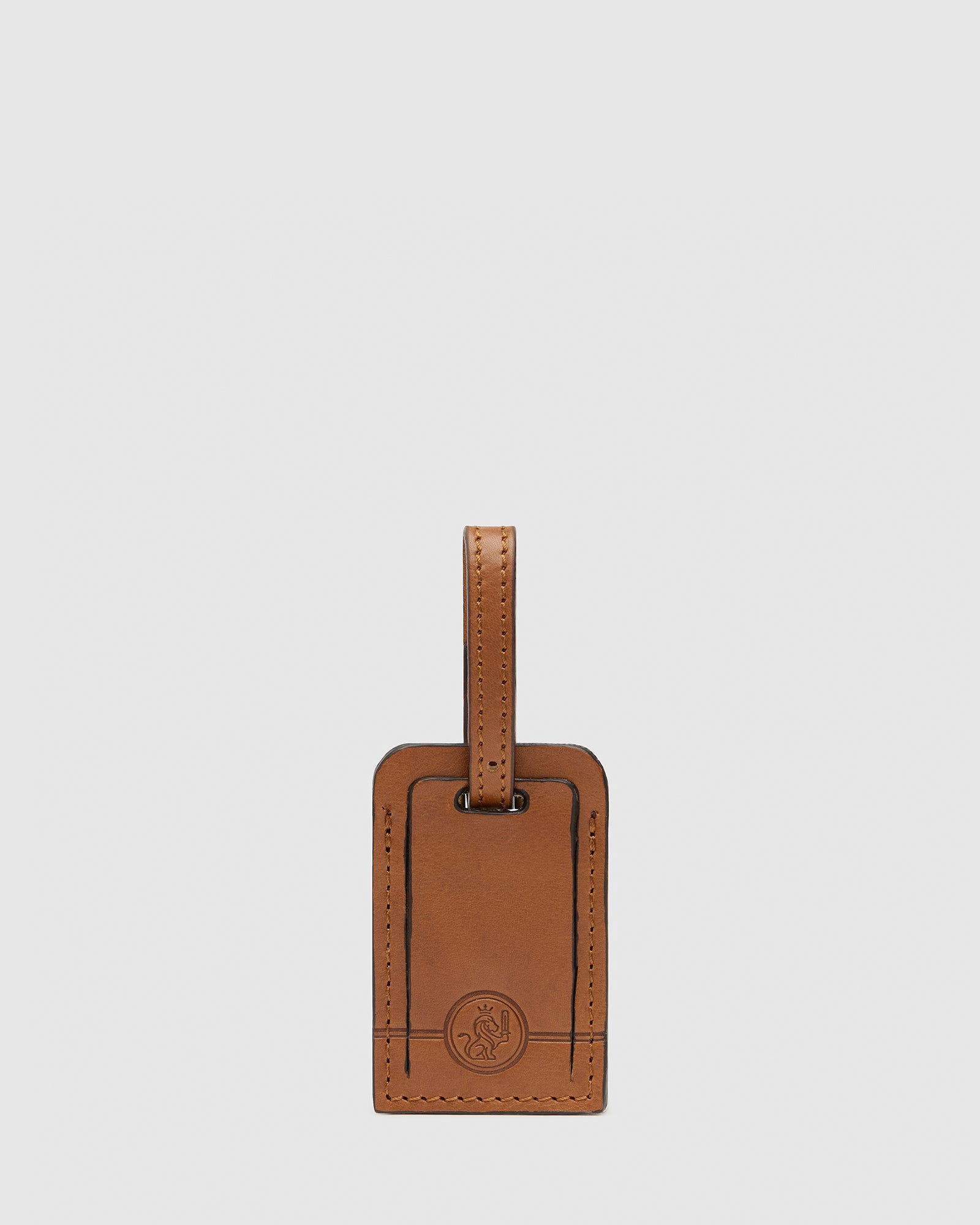 Tag Burned - Leather Travel Tag