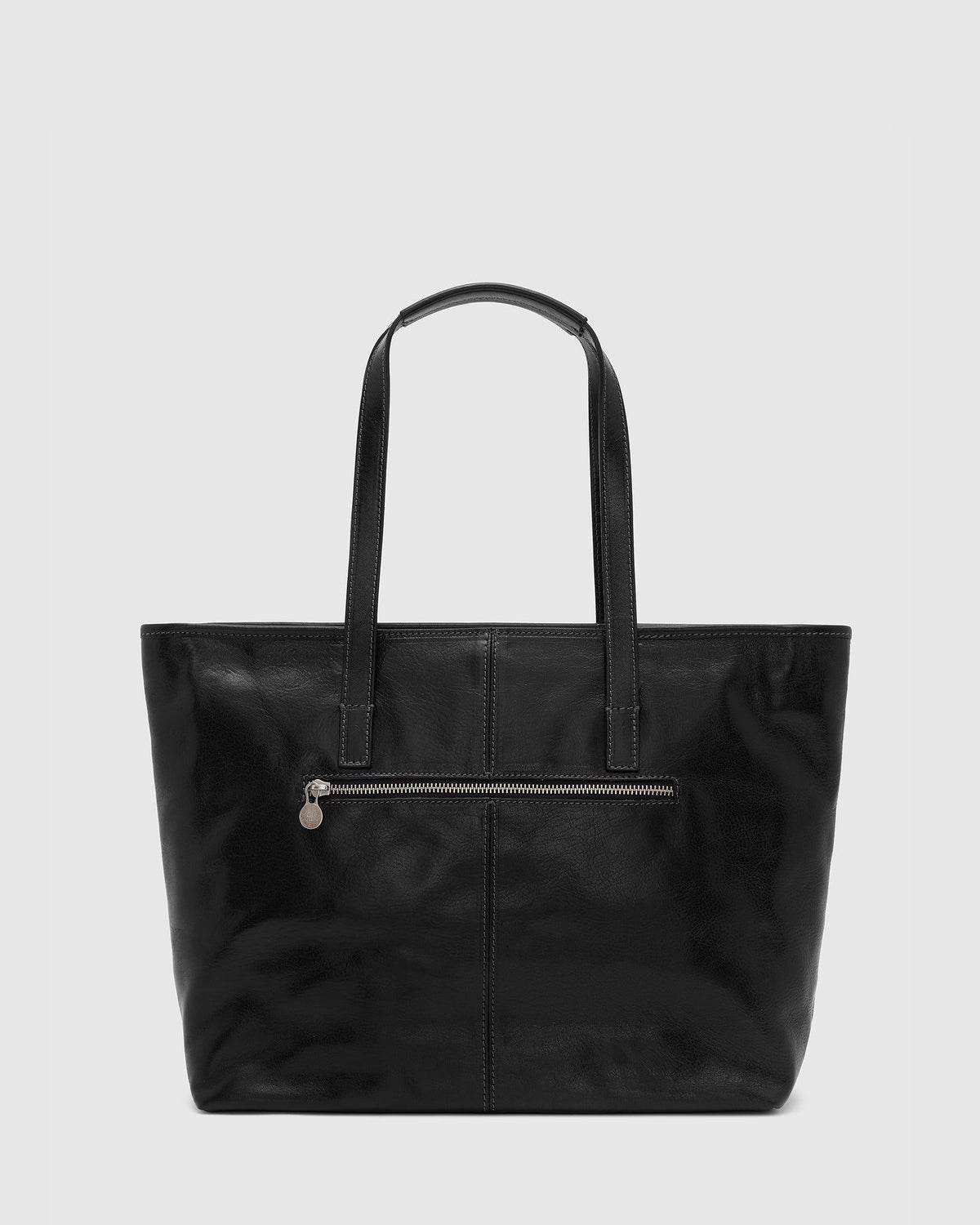 Beatrice Black - Leather Tote / Work Bag - Republic of Florence