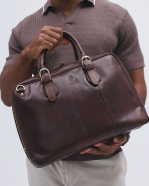 Madrid Ink - 16" Leather Briefcase