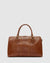 Albertis Piccolo Tan - Leather Duffle Bag - Republic of Florence