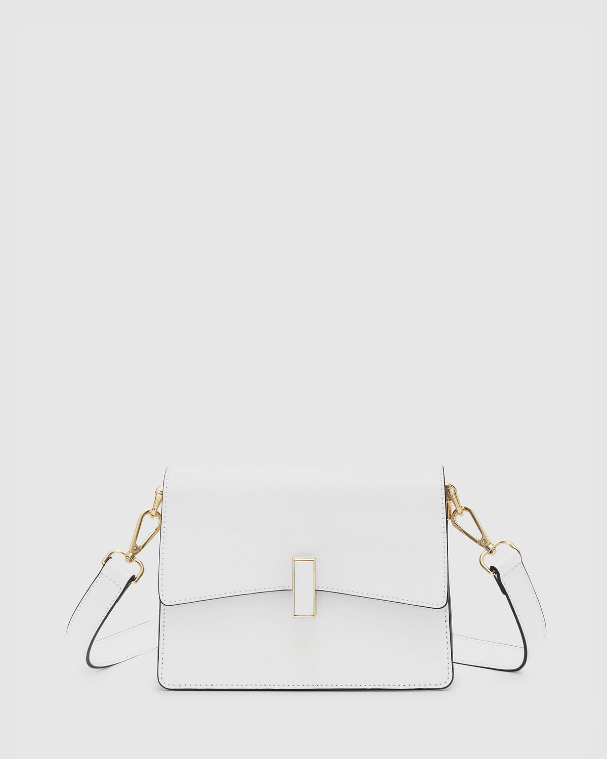 Allegra White Leather Crossbody Bag Republic of Florence