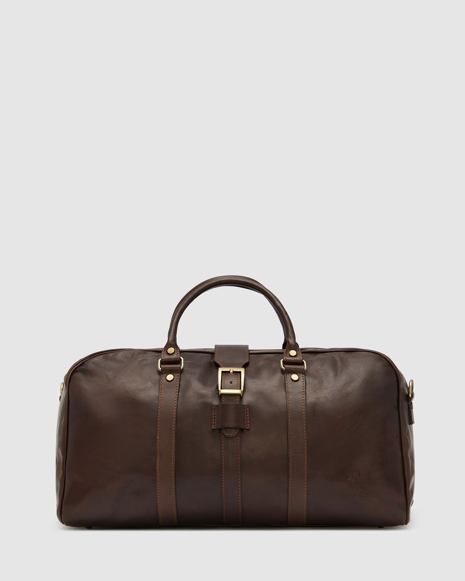 Amerigo Matt Chocolate - Duffle Bag - Republic of Florence