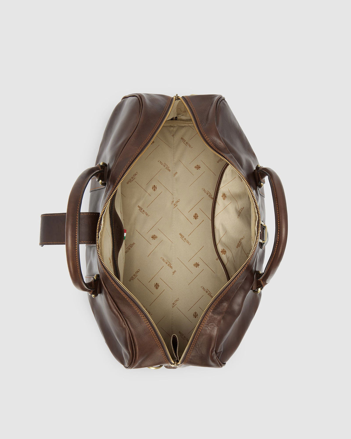 Amerigo Matt Chocolate - Duffle Bag - Republic of Florence