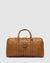 Amerigo Matt Tan - Leather Duffle Bag - Republic of Florence