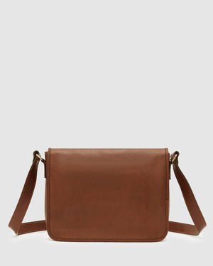 Aurelian Matt Brown - 13" laptop leather messenger - Republic of Florence